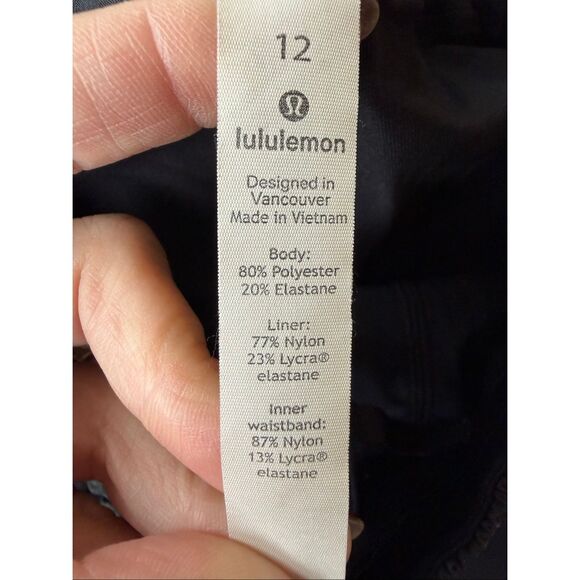 LULULEMON X PELOTON Bootcamp Shorts Size 12 3.5” - Picture 8 of 13